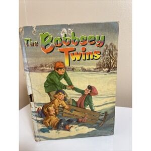 The Bobbsey Twins Merry Days Indoors and Out 1950 Illustrated Hardcover